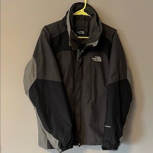 The North Face Men's Black and Gray Jacket Mens medium